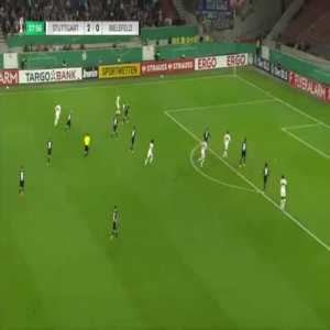 Stuttgart 3-0 Arminia Bielefeld - Luca Pfeiffer 29'