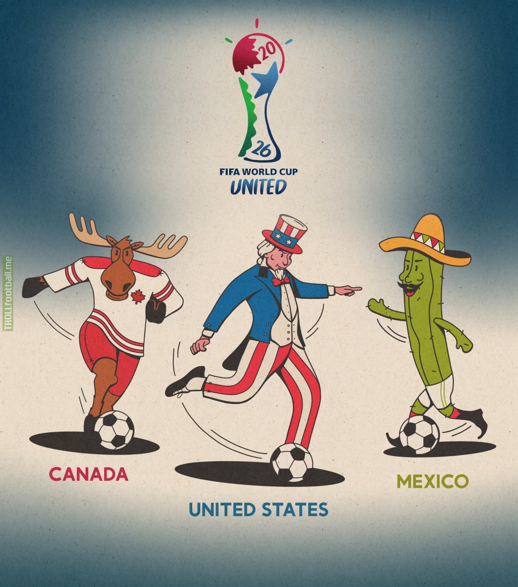 2026 World Cup logo and mascots!