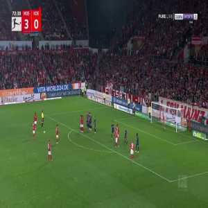 Mainz 4-0 Köln - Aaron Martin free-kick 73'