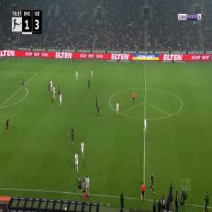 Monchengladbach-Frankfurt suspended after a Spidercam's cable failure