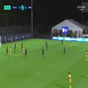Pau FC 1-0 Nîmes - Steeve Beusnard great strike 26'