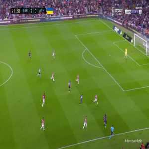 Barcelona 3-0 Athletic Bilbao - Robert Lewandowski 22'