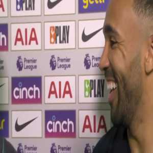 Bruno Guimaraes: "Amazing days for me. Became a father for the first time, 2 days without sleep. I could have stayed home but I love to be here with these guys. They make me happy... One of the best days of my life. I don't have the words." | Post-Match Interview with Callum Wilson