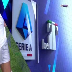 Luis Muriel (Atalanta) second yellow card against Lazio 90'