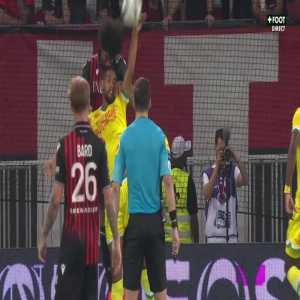 Nice [1]-1 Nantes - Nicolas Pepe penalty 90'+7'