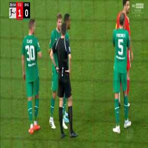 Union Berlin 0-0 Borussia Mönchengladbach - Sheraldo Becker Disallowed Goal 29'
