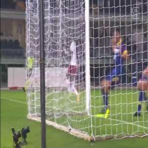 Tammy Abraham (Roma) miss against Hellas Verona 19'