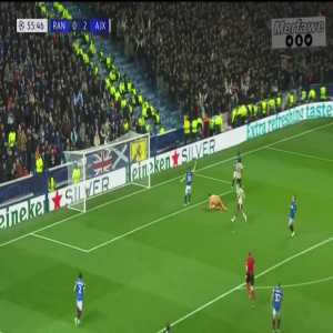 Kudus disallowed goal vs Rangers - Rangers FC 0-2 AFC Ajax
