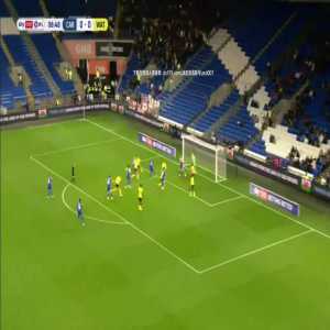Cardiff 1-0 Watford - Cedric Kipre 9'