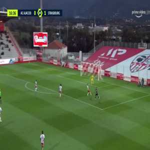 AC Ajaccio 0-2 Strasbourg - Kevin Gameiro 17'