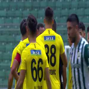 Adi Mehremic (Istanbulspor) second yellow card against Giresunspor 30'