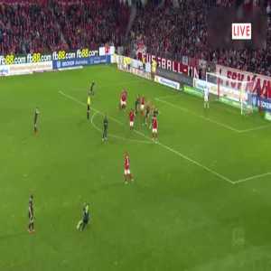 Mainz 0-[2] Wolfsburg - Maximilian Arnold 70' (Freekick Goal)