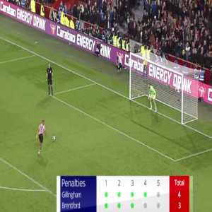 Brentford vs Gillingham FC - Penalty shootout (5-6)