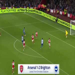Arsenal 1-[2] Brighton - Kaoru Mitoma 58'