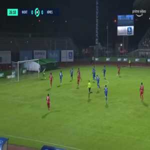 Niort 0-1 Nîmes - Malik Tchokounte 27'