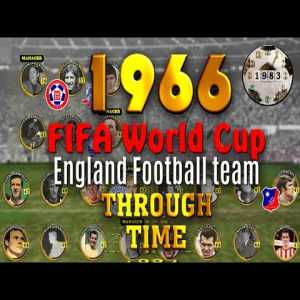 Animated timeline of English players from the 1966 FIFA World Cup (1934-2022)