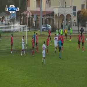 Turkey U21 1-0 Austria U21 - Yusuf Barasi penalty 45'+6'