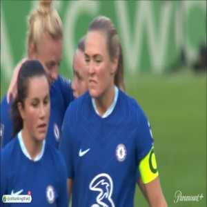 Chelsea W [2] - 0 Tottenham W - Erin Cuthbert 26’ (great goal)