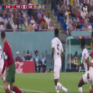 Portugal penalty shout vs. Ghana 42'