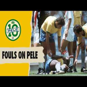 Look back: "tackles" on Pele at World Cup
