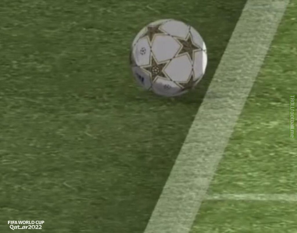 Sensors in the official World Cup ball confirm the authenticity of Japan's second goal against Spain