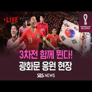 [SBS] Korean commentary and reaction at the viewing party at Gwanghwamun, Gyeongbokgung Palace, Seoul to Hwang Hee-Chan's stoppage time winner against Portugal and the ending of Uruguay vs. Ghana as South Korea advanced to the Round of 16