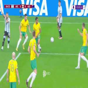 Argentina penalty appeal (handball) against Australia 5'