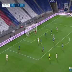Lyon W 2-0 Zurich W - Melvine Malard 65'