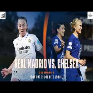 Real Madrid W vs Chelsea W | UEFA Women's Champions League 2022-23 Matchday 4 Livestream