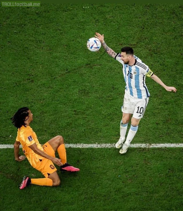 The Argentine 'Hand of God' appeared yet again.