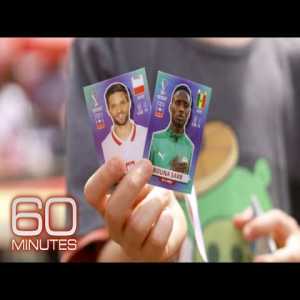 A report on Panini stickers by the America news show “60 Minutes”