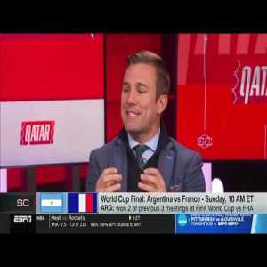 ESPN Soccer Analyst Taylor Twellman Interviewing Himself on Sportscenter About the World Cup Final Is The Best Thing You'll See Today