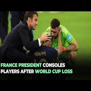 "Proud Of You" | French President Emmanuel Macron Motivates the Team After World Cup Miss