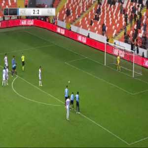 Ertac Ozbir (Adana Demirspor) penalty save against Rizespor 89'
