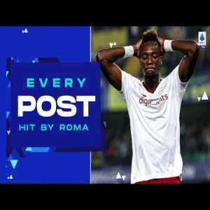 Every post hit by Roma so far | Serie A 2022/23
