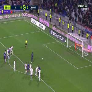 Lyon 0-1 Clermont - Muhammed Cham penalty 87'