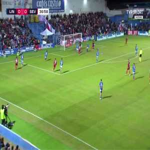 Linares 0-1 Sevilla - Youssef En Nesyri 38'