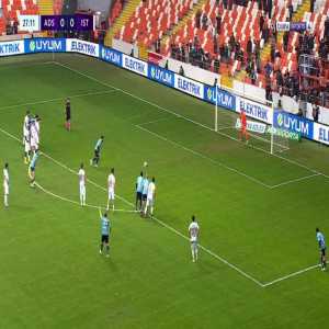 Adana Demirspor 1-0 Istanbulspor - Younes Belhanda penalty 29'