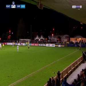 Stade Pontivyen 0-2 Les Herbiers - Benjamin Brelivet 25'