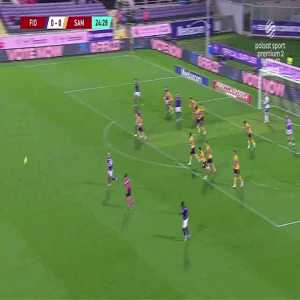 Fiorentina 1-0 Sampdoria - Antonin Barak 25'