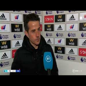 Marco Silva after Fulham win against Chelsea: "Chelsea have top quality players and a great manager I have to say... We took some time to adjust to their 3 ATB system, Mount and Felix created problems between the lines... Happy for Vinicius, tough to be in the shadow of a beast like Mitrovic."