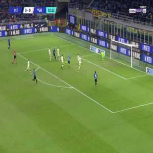 Inter 1-0 Verona - Lautaro Martinez 3'