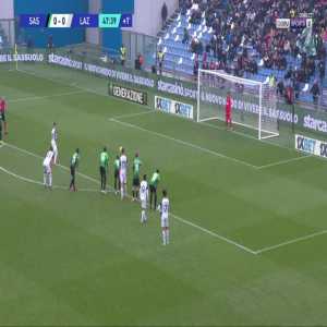 Sassuolo 0-1 Lazio - Mattia Zaccagni penalty 45'+3'