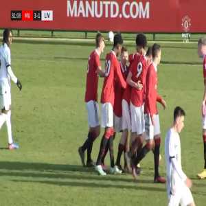 Manchester United U18s [3]-1 Liverpool U18s - Jayce Fitzgerald (great goal) 81'