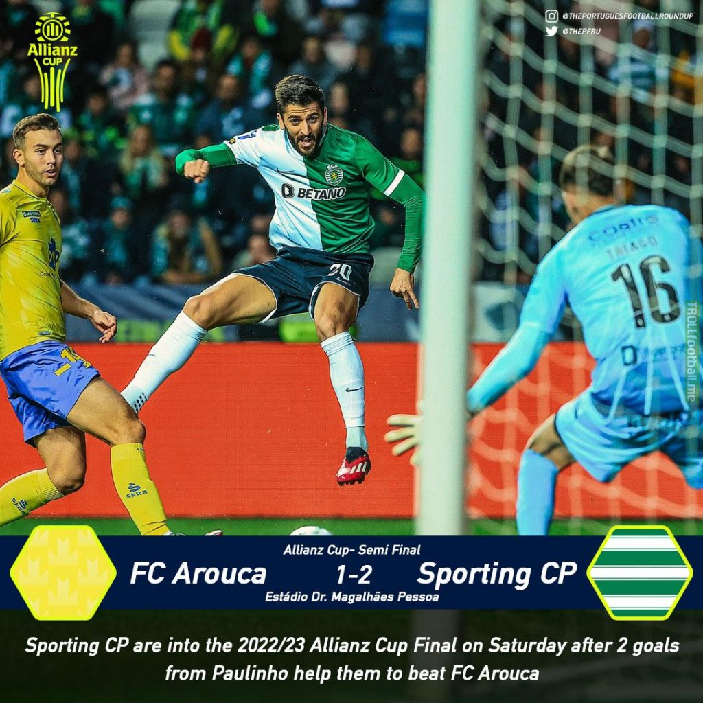 Allianz Cup Semi Final Result as Sporting CP reach the final