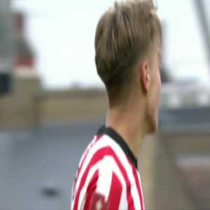 Fulham 0 - [1] Sunderland - Jack Clarke 6'