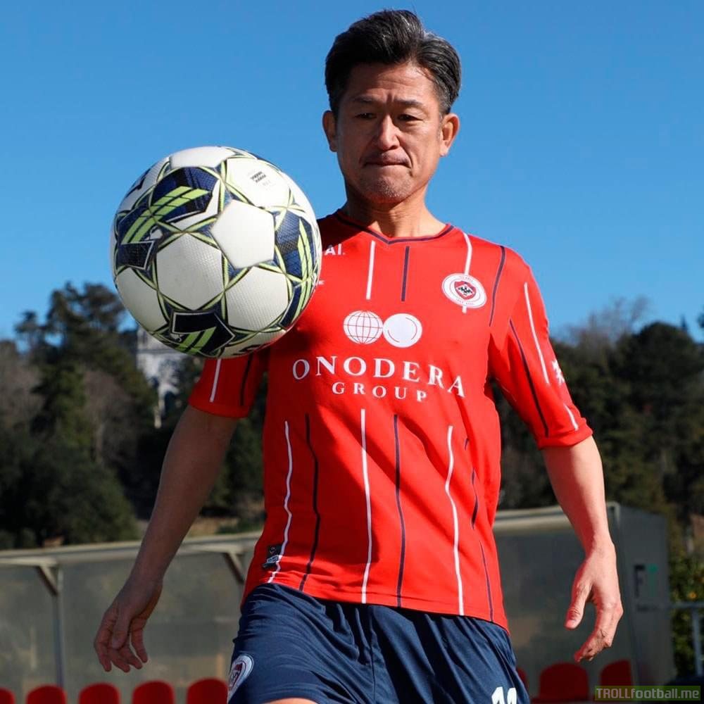 Kazuyoshi Miura has signed in an end-of-season loan for Oliveirense in the Portuguese 2nd Division. He’s about to turn 56.
