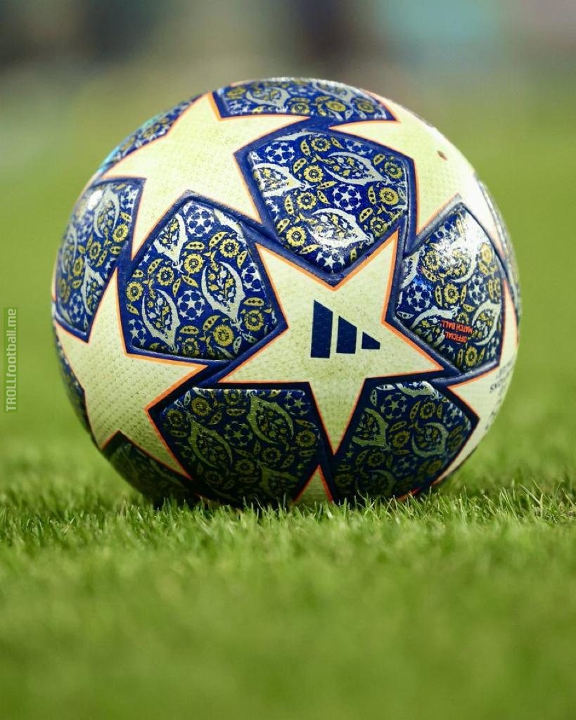 The new Champions League ball for the knockouts!