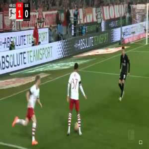 Köln [1]-0 Eintracht Frankfurt - Timo Hübers 49'