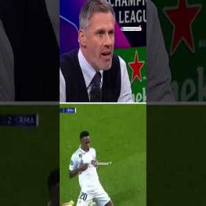 An editor at CBS gloriously stitched together Jaime Carragher’s reactions to the 7 goals today